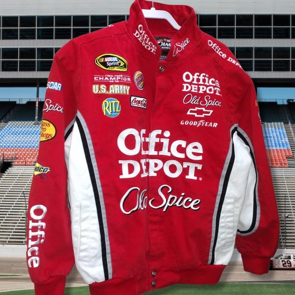 NASCAR/ Chase Authentics team jacket Office Depot #14 - Picture 1 of 6